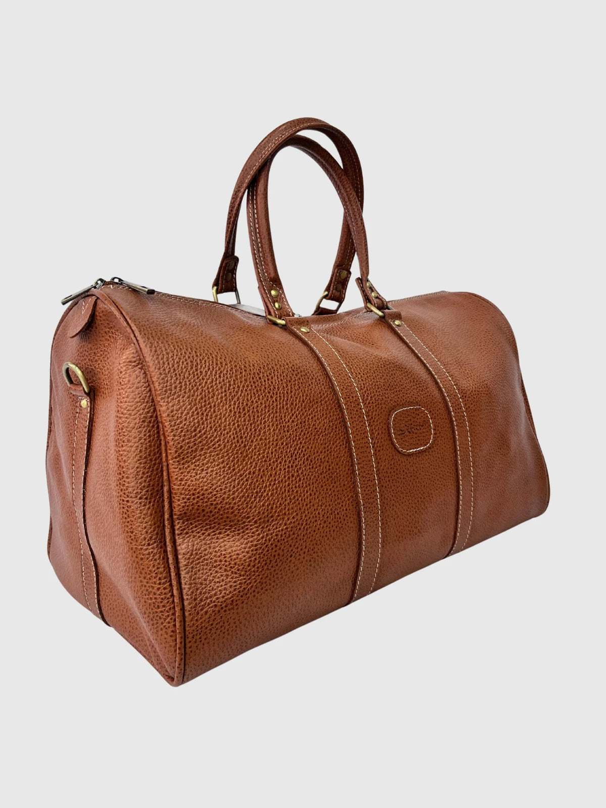 Hakiki Deri Taba Seyahat Çantası – Büyük Boy Şık Travel Bag