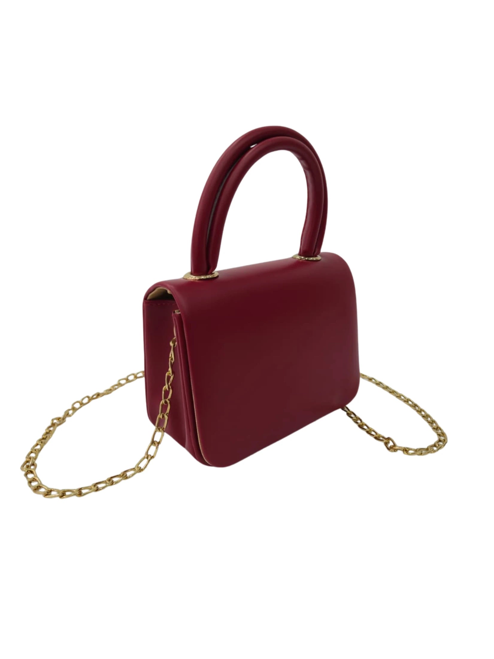 Noir Chain Mini Bag – Kırmızı