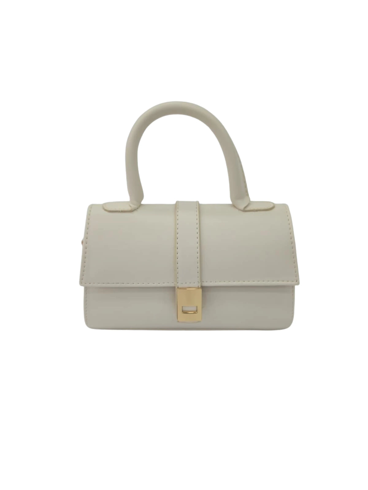 Ivory Mini Luxe Bag – Krem