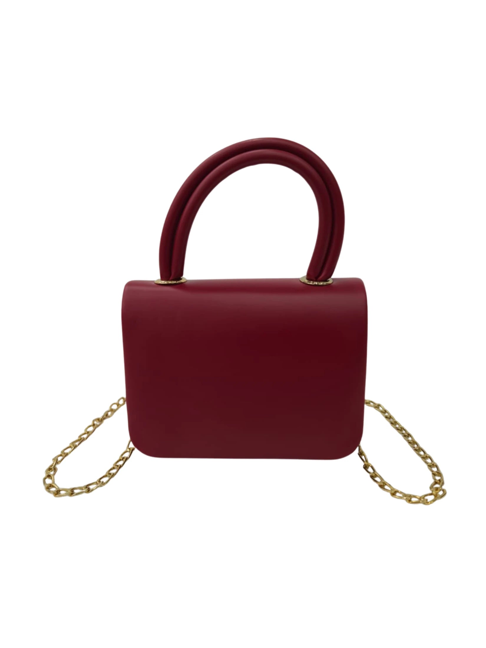 Noir Chain Mini Bag – Kırmızı