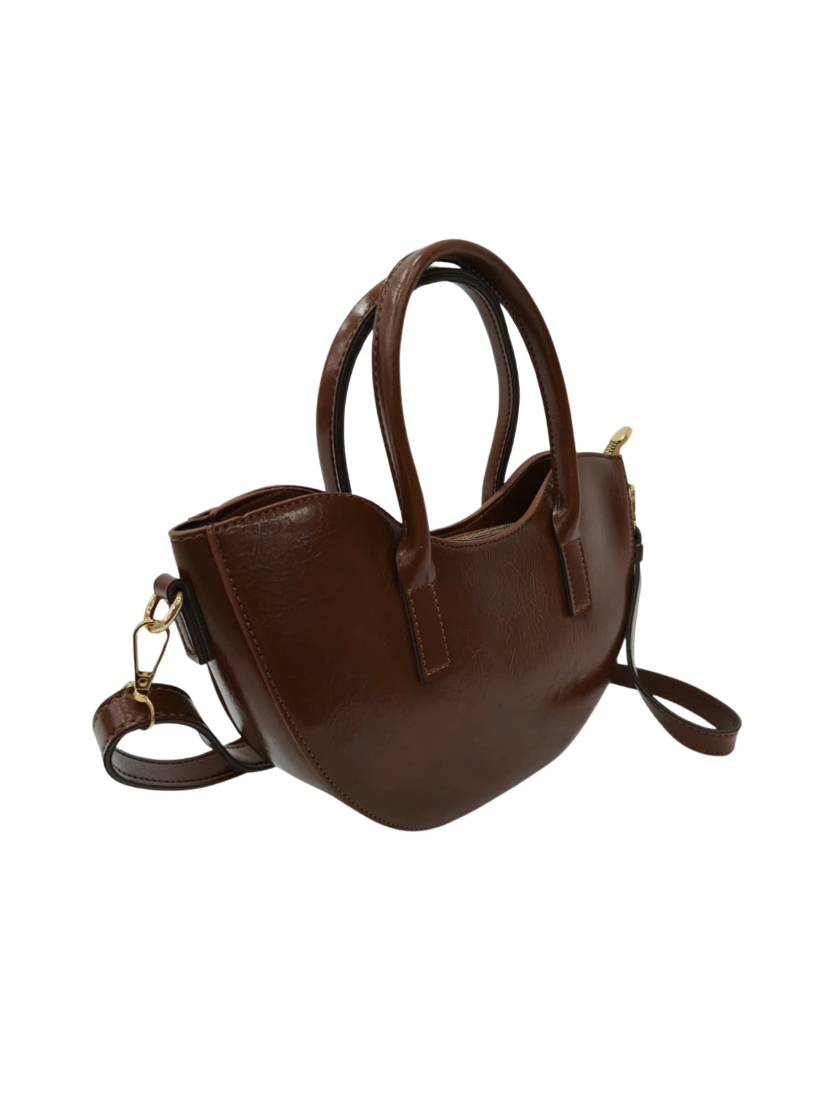 Luna Half Moon Bag – Kahverengi