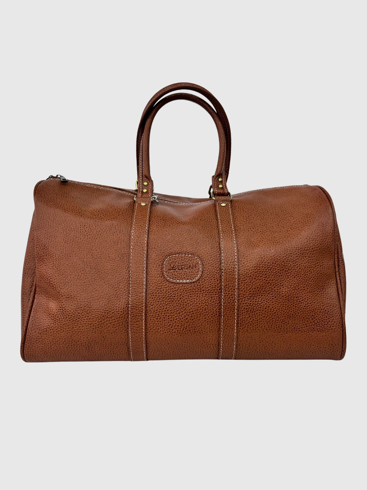 Hakiki Deri Taba Seyahat Çantası – Büyük Boy Şık Travel Bag