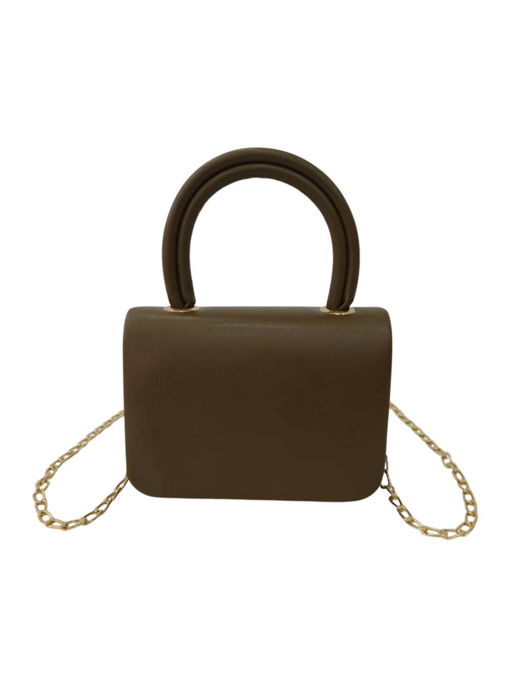 Mocha Chain Mini Bag – Kahve