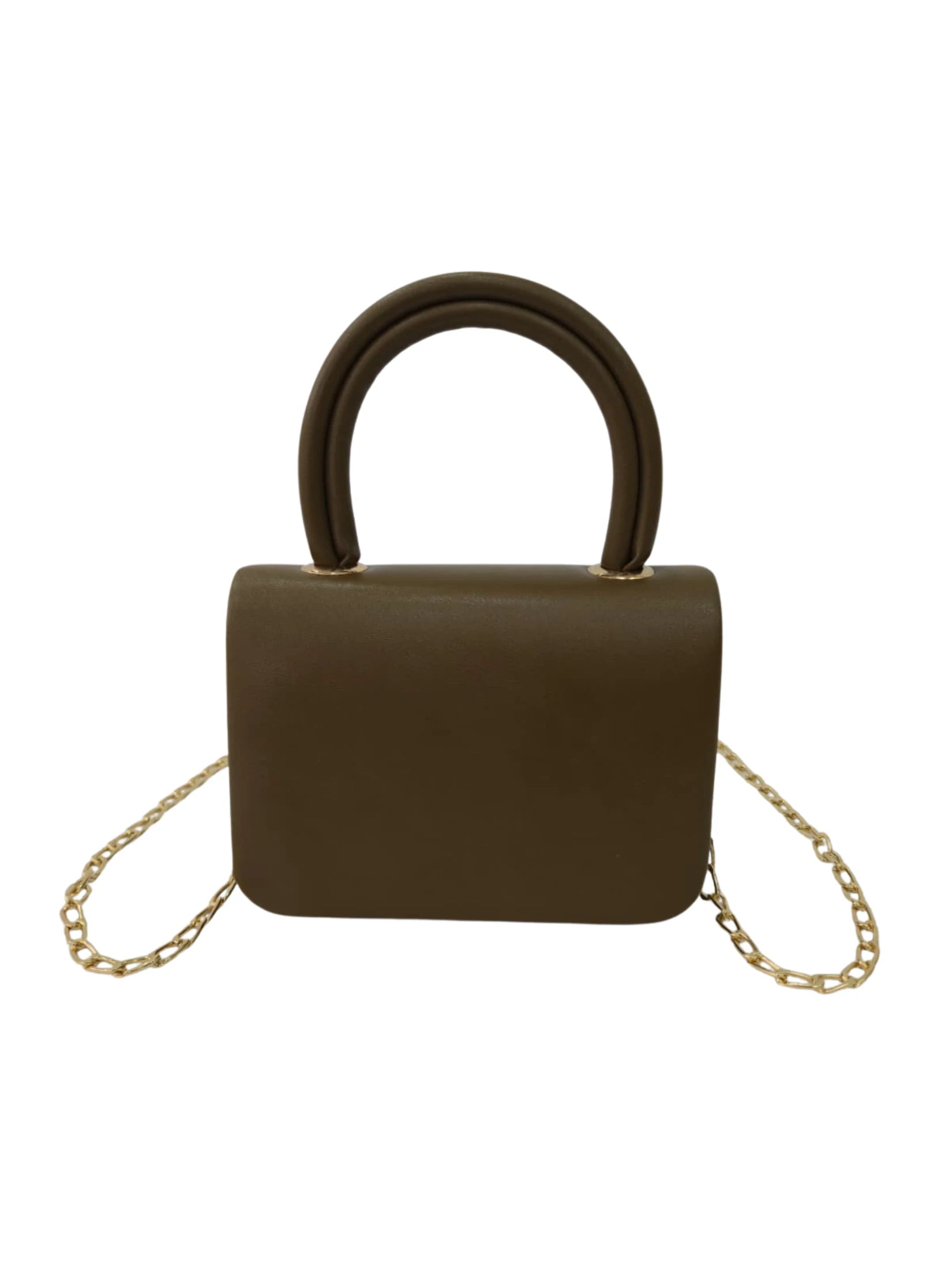 Mocha Chain Mini Bag – Kahve