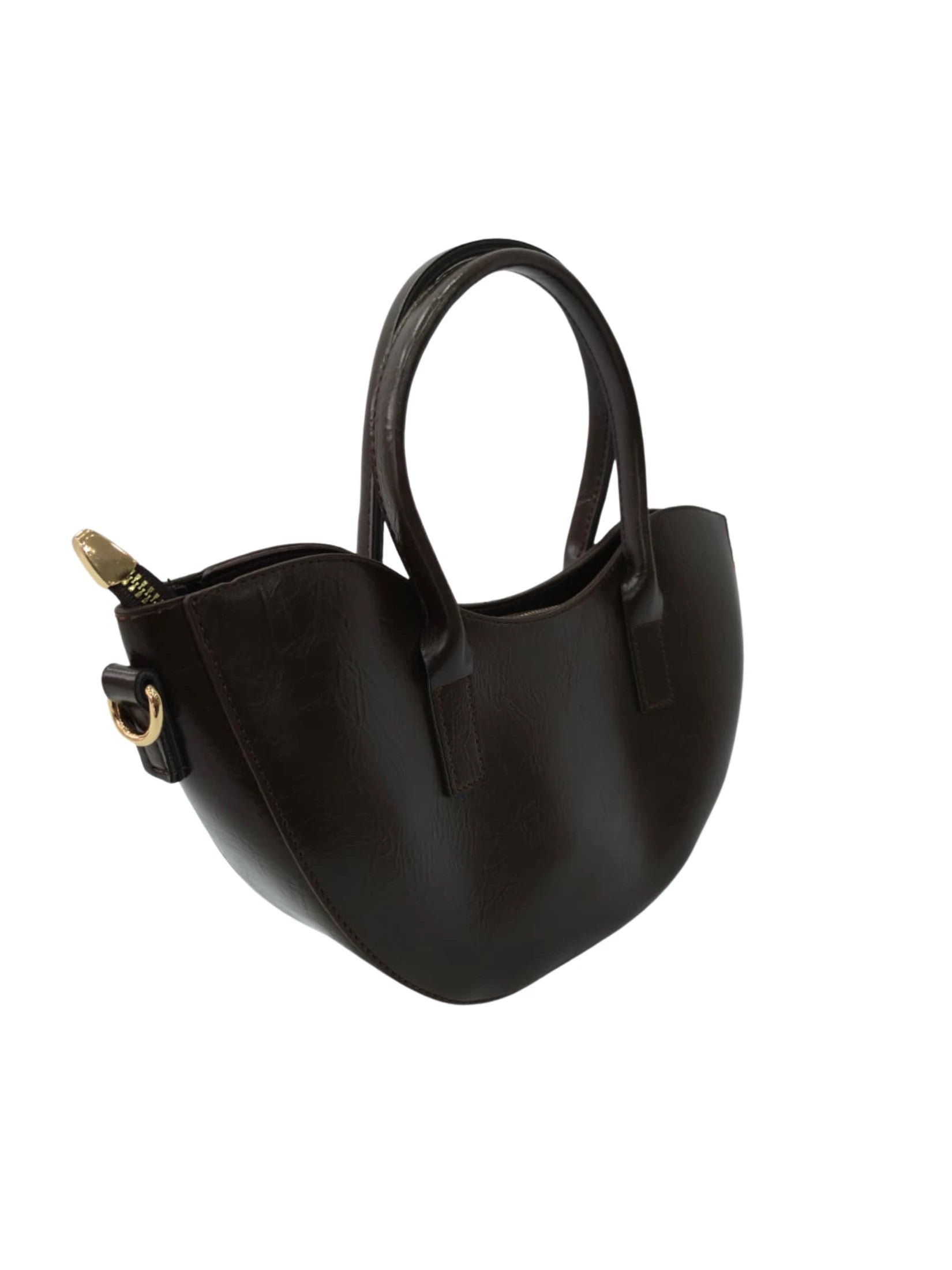Luna Half Moon Bag – Kahve