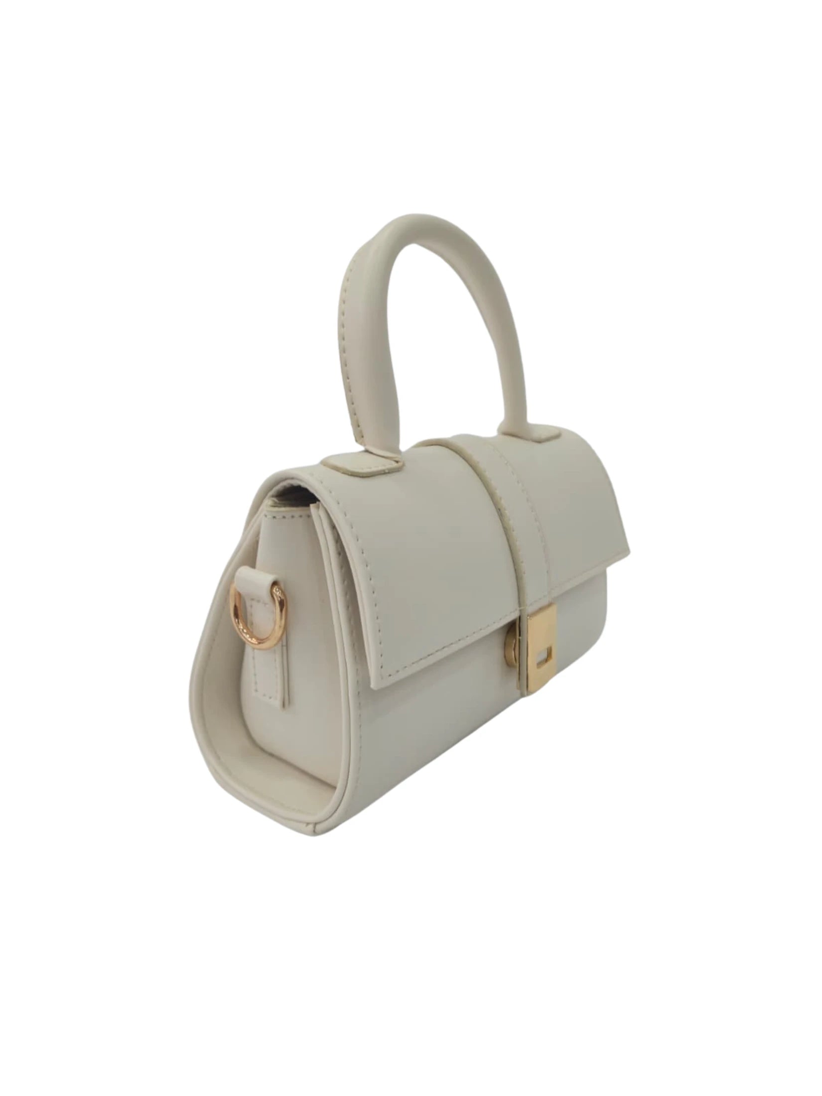 Ivory Mini Luxe Bag – Krem