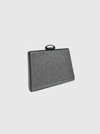 Gümüş Işıltılı Abiye Clutch Çanta