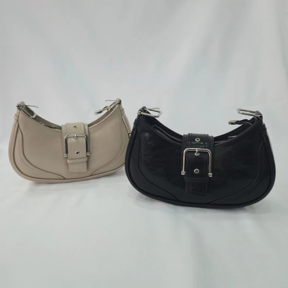 Rosa Suni Deri Bayan El-Omuz Çantası